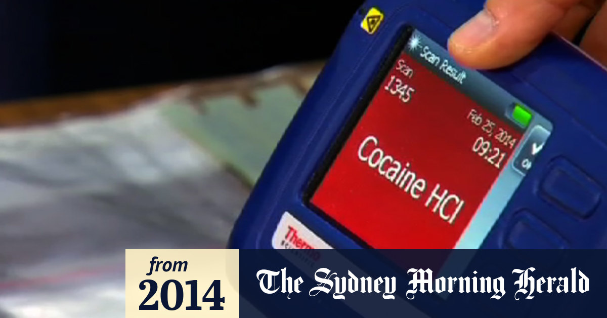 Video Police reveal hightech drug testing